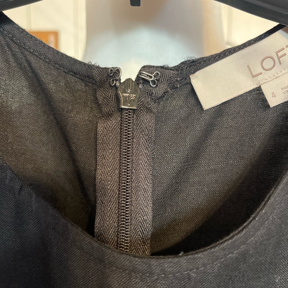 🖤LOFT Sleek Stylish Versatile Linen Jumpsuit with Belt - Picture 3 of 6